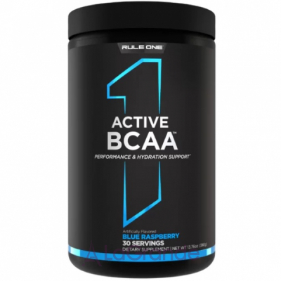 Rule 1 Active BCAA Blue Raspberries  BCAA     
