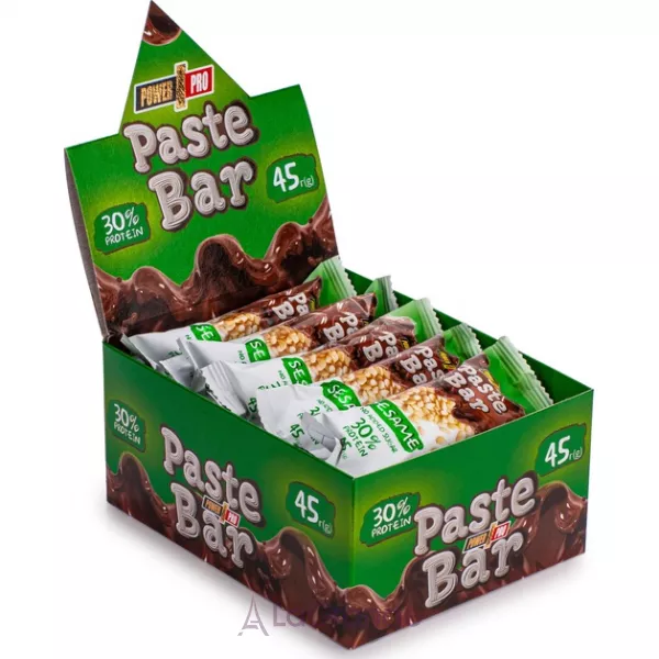 Power Pro Paste Bar 30% Protein Sugar Free Sesame ��������� ����������� 