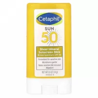 Cetaphil Sheer Mineral Sunscreen Stick SPF50 ���������� ����������� �������������� ����-���� ��� ����� SPF50