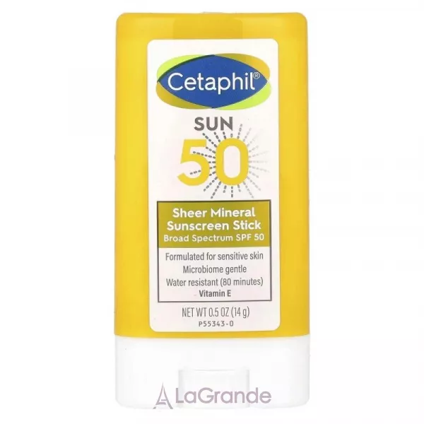 Cetaphil Sheer Mineral Sunscreen Stick SPF50 �������� ���������� ������������� ����-��� ��� ���� SPF50