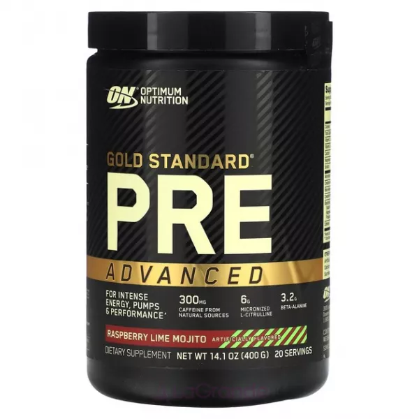 Optimum Nutrition Gold Standard Pre Advanced Raspberry Lime Mojito ����������������� �������� 