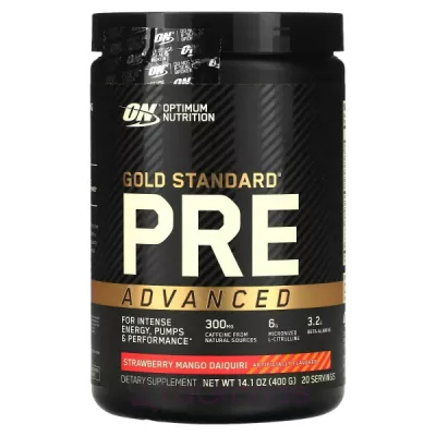 Optimum Nutrition Gold Standard Pre Advanced Strawberry Mango Daiquiri   