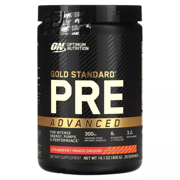 Optimum Nutrition Gold Standard Pre Advanced Strawberry Mango Daiquiri ����������������� �������� 