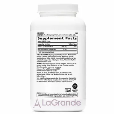 GNC Vitamin C with Citrus Bioflavonoids Timed-Release 1000 mg ĳ  