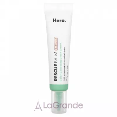 Hero Cosmetics Rescue Balm Color-Correctin Green Cream + Red Correct   +  