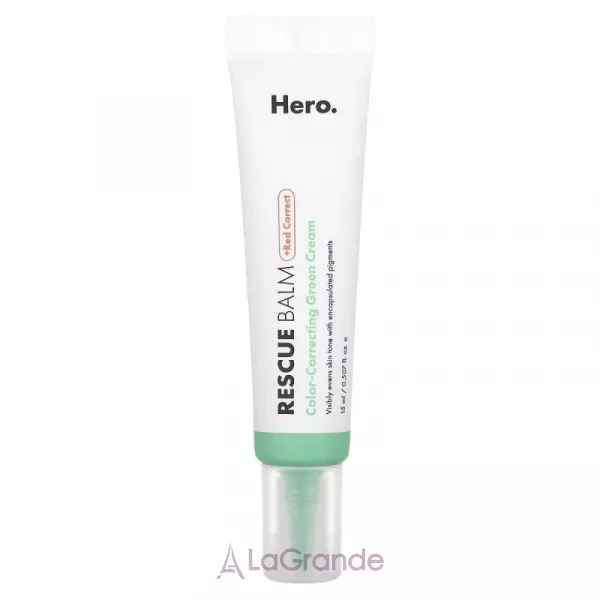 Hero Cosmetics Rescue Balm Color-Correctin Green Cream + Red Correct ����������������� ������� + ��������� �����������