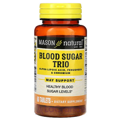 Mason Natural Blood Sugar Trio      