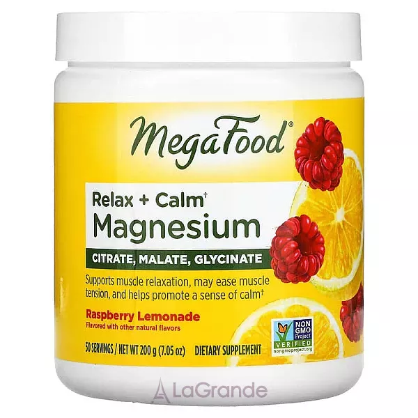 MegaFood Relax + Calm Magnesium ĳ������ ������� 
