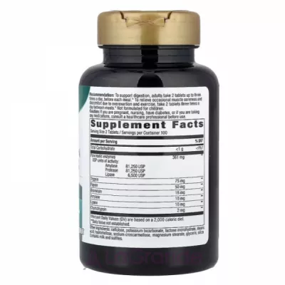 Nature's Way Mega-Zyme Systemic Enzymes       