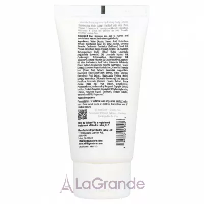 Mild By Nature Hydrating Body Lotion Lavender Lemongrass        