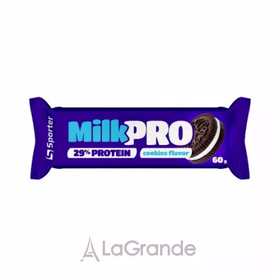 Sporter Milk Pro 29% protein Cookie     