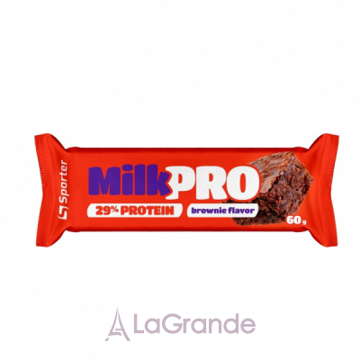 Sporter Milk Pro 29% protein Brownie     
