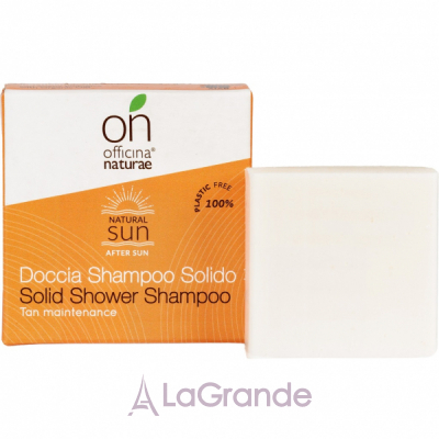 Officina Naturae Natural Sun After Sun Solid Shower Shampoo         