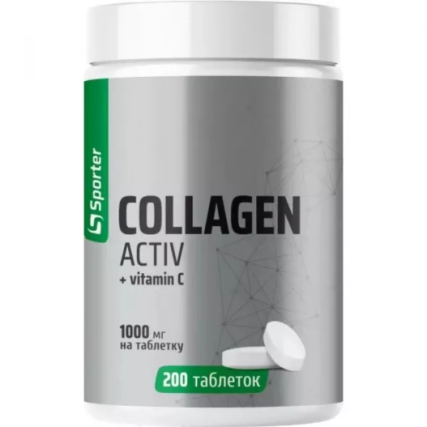 Sporter Collagen Active + VitC 1000 mg ĳ������ ������� ������� + ³���� � � ���������