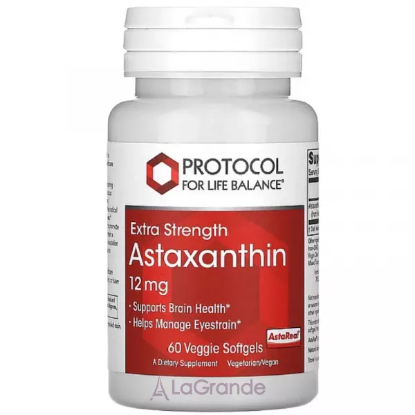 Protocol for Life Balance Astaxanthin 12 mg ������� ������� 