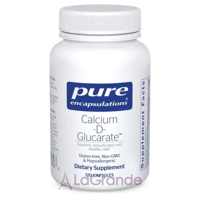 Pure Encapsulations Calcium-D-Glucarate   
