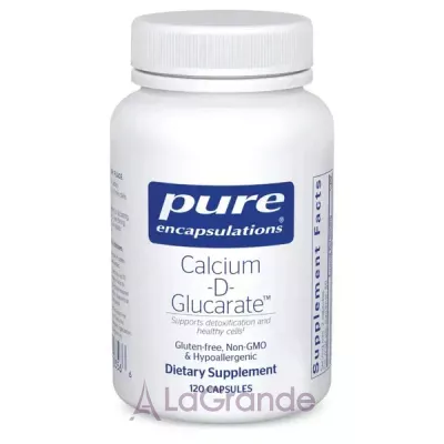 Pure Encapsulations Calcium-D-Glucarate   