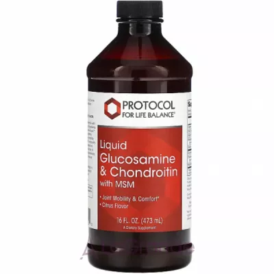 Protocol for Life Balance Liquid Glucosamine & Chondroitin With MSM   