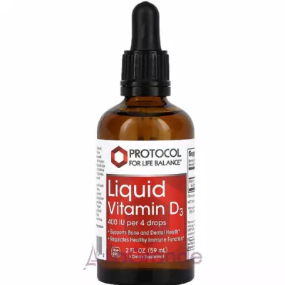 Protocol for Life Balance Liquid Vitamin D3   