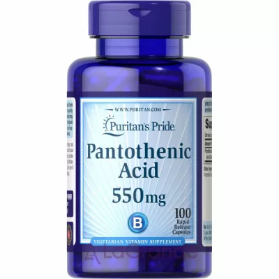 Puritan's Pride Pantothenic Acid 550 mg ĳ  