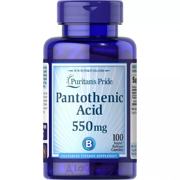 Puritan's Pride Pantothenic Acid 550 mg ����������� ������� 