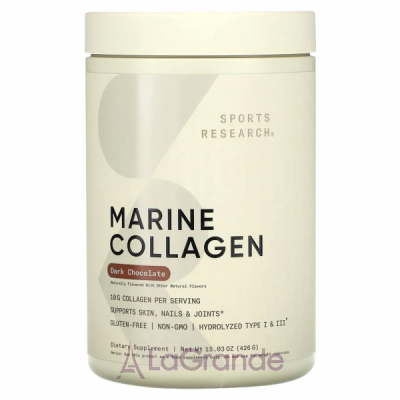 Sports Research Marine Collagen Dark Chocolate ĳ  