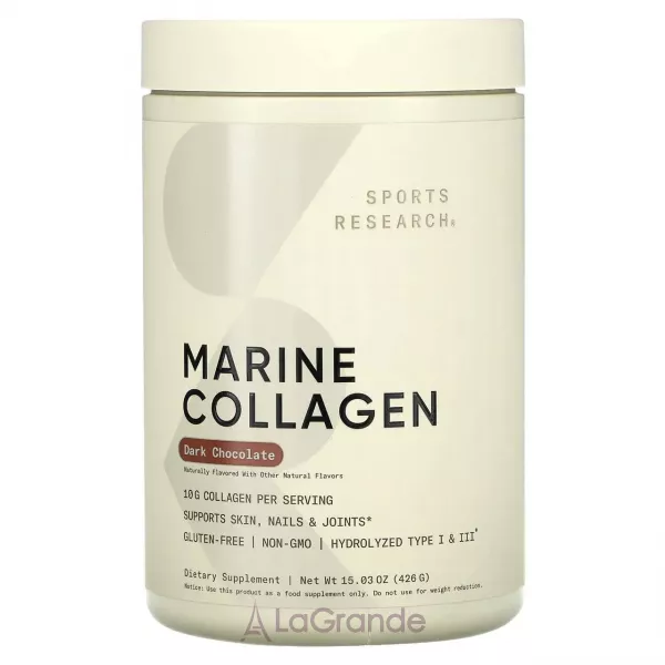 Sports Research Marine Collagen Dark Chocolate ĳ������ ������� 