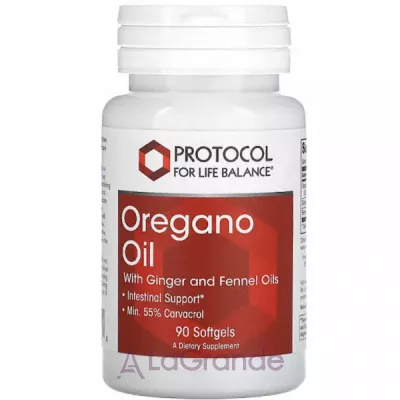 Protocol for Life Balance Oregano oil   