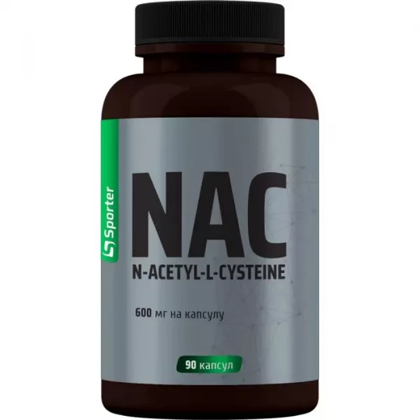 Sporter NAC 600 N-Acetyl-L-Cysteine 600 mg ĳ������ ������� ����������� N-������-L-������
