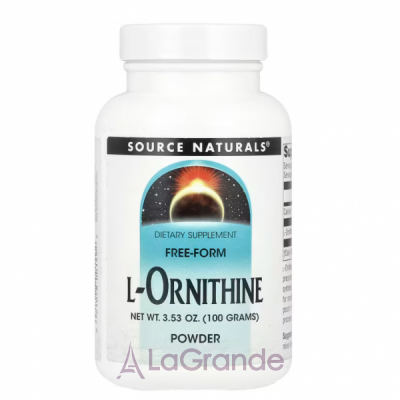 Source Naturals L-Ornithine Powder   L-