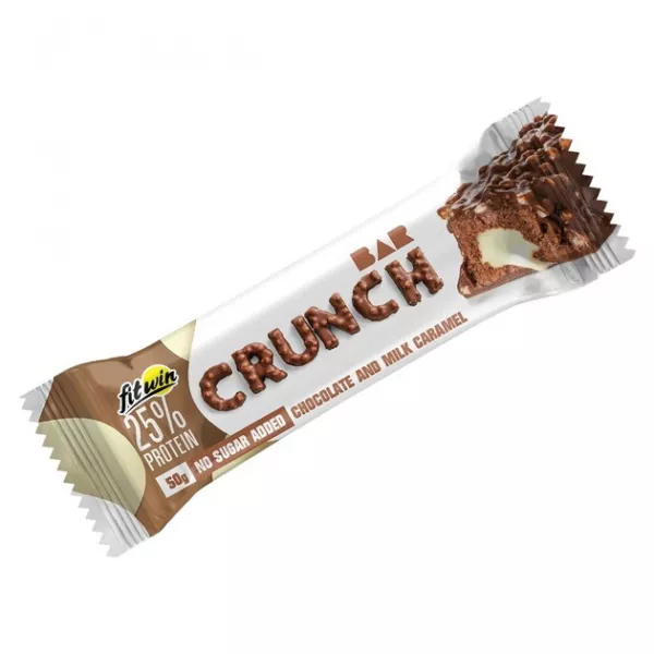 FitWin Crunch Bar 25% Chocolate-Milk caramel ���������� �������� ��������-������� ��������� ��� �����