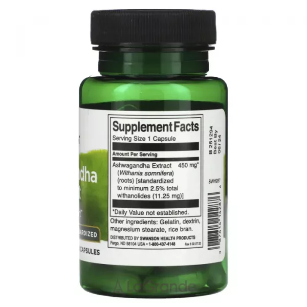 Swanson Ashwagandha Extract ĳ������ ������� 