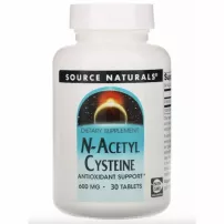 Source Naturals N-Acetyl Cysteine 600 mg ��������������� ��������� N-�������������, 600 ��