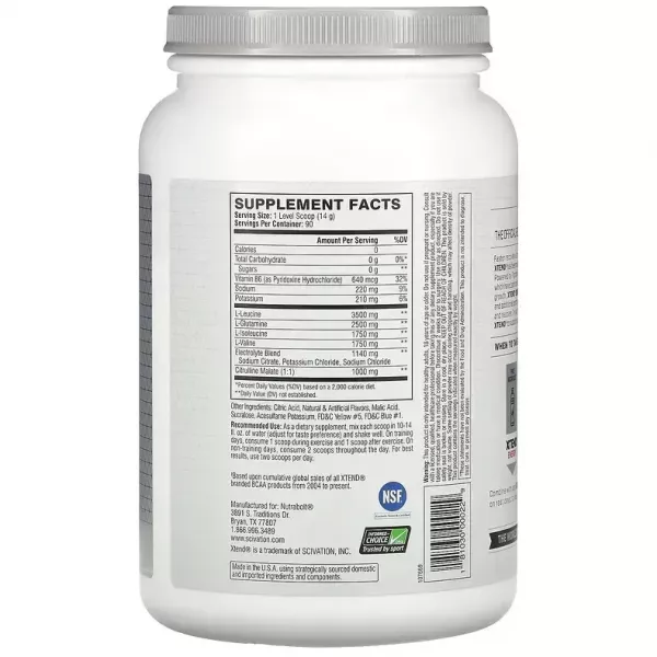 Scivation Xtend The Original 7G BCAA Glacial Grape ����������� BCAA � ������ 