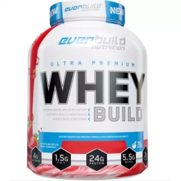 EverBuild Nutrition Ultra Premium Whey Protein Build Raspberry ������� 