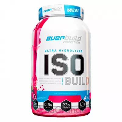 EverBuild Nutrition ISO Build Protein Isolate Strawberry smoothie    系