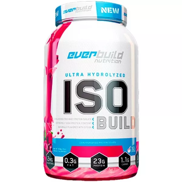 EverBuild Nutrition ISO Build Protein Isolate Strawberry smoothie ������������ ������ 