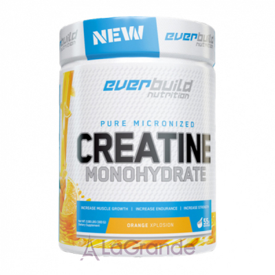 EverBuild Nutrition Creatine Monohydrate Orange explosion     