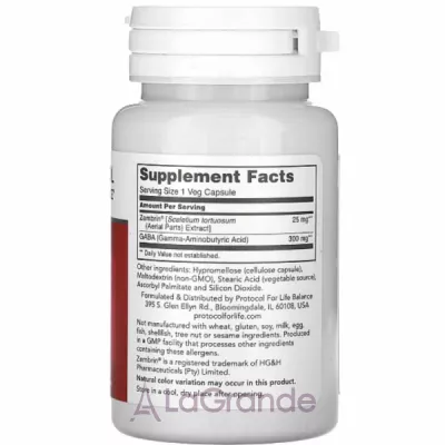 Protocol for Life Balance Sceletium Extract   