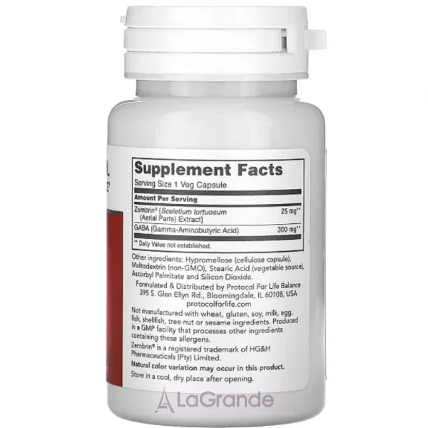 Protocol for Life Balance Sceletium Extract ������� ������� 