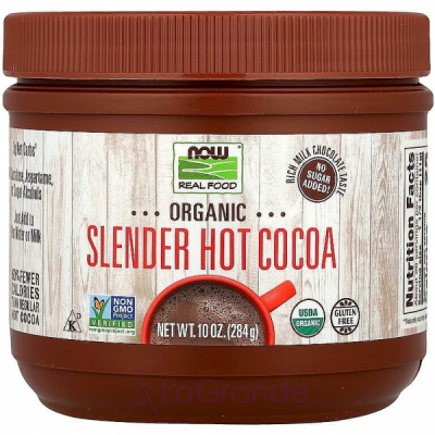 Now Foods Real Food Slender Hot Cocoa ĳ  