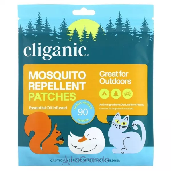 Cliganic Mosquito Repellent Animal Friends Patches �������� �� �������, ����� �� ����������� 