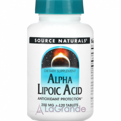 Source Naturals Alpha Lipoic Acid 200mg ĳ  