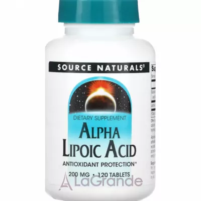 Source Naturals Alpha Lipoic Acid 200mg ĳ  