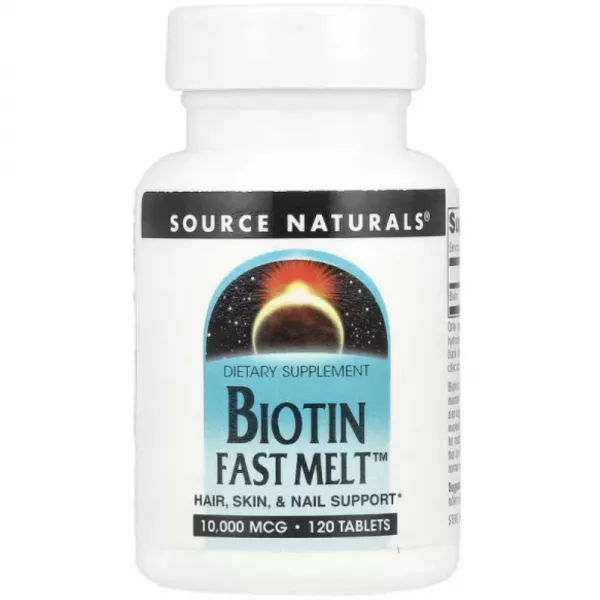 Source Naturals Biotin Fast Melt 10.000 mcg ����������� ������� 