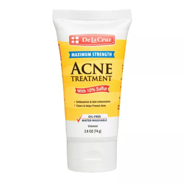 De La Cruz Acne Treatment Ointment With 10% Sulfur ���� ��� �������� ���� � 10% �����