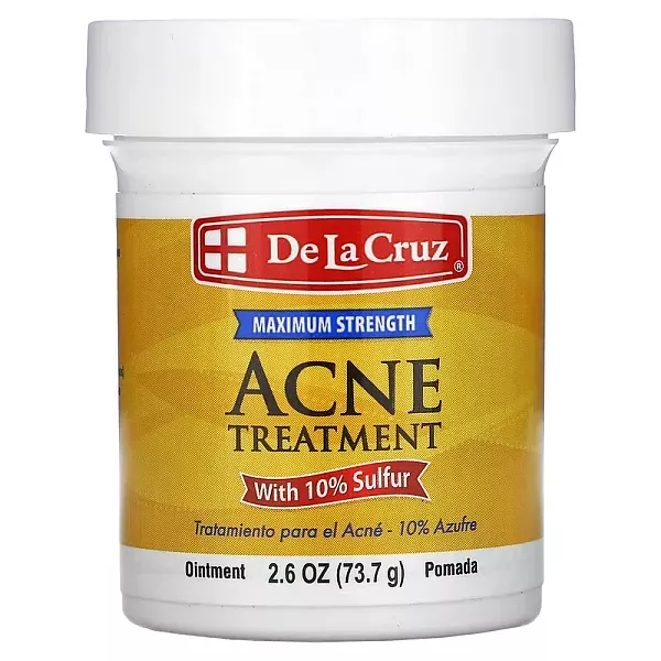 De La Cruz Acne Treatment Ointment With 10% Sulfur ���� ��� �������� ���� � 10% �����