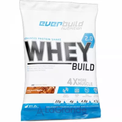 EverBuild Nutrition Whey Protein Build 2.0 Chocolate  