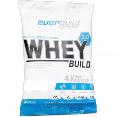 EverBuild Nutrition Whey Protein Build 2.0 Vanilla  