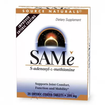 Source Naturals SAMe 200 mg Enteric Coated S-